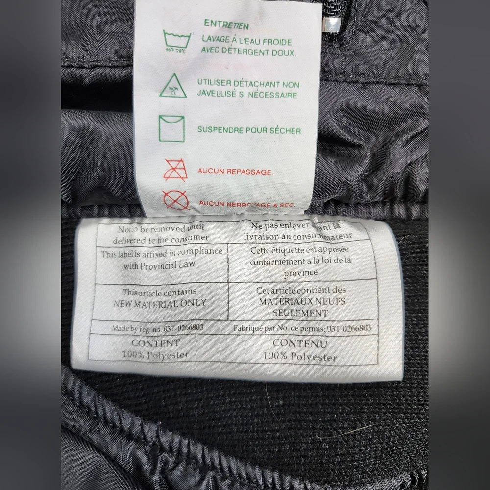 Obermeyer Ski Snowboard Snow Winter Pants Ladies Sz 14 Black  Nylon #65101 - Picture 6 of 14